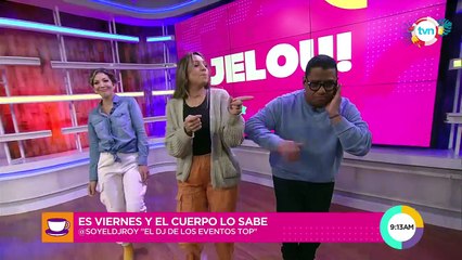 ¡Es viernes y el cuerpo lo sabe!