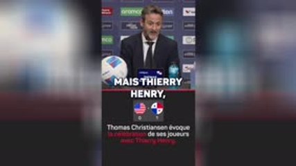 Panama - Le sélectionneur commente la belle scène de joie avec Thierry Henry