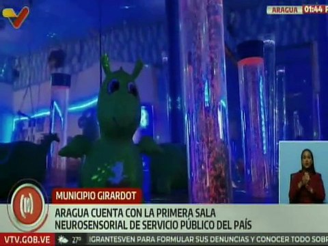 Inaugurada la primera Sala Neurosensorial en la Fundación Nacional Niño Simón en Aragua