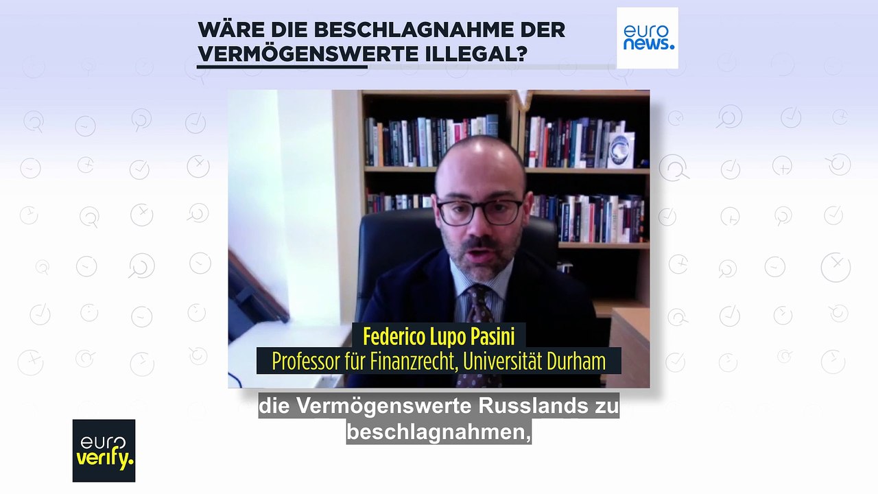 Verstößt die Beschlagnahme eingefrorener russischer Vermögenswerte gegen internationales Recht?