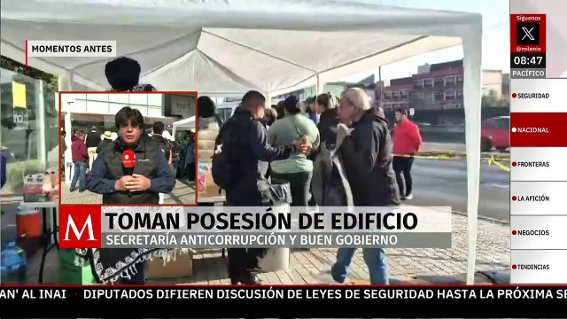 Secretaría Anticorrupción y Buen Gobierno toma posesión de edificio del INAI