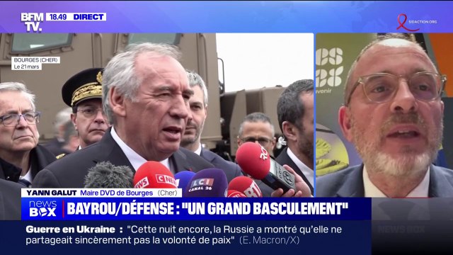 Visite de François Bayrou à Bourges: J'ai trouvé le Premier ministre très mobilisé , réagit le maire Yann Galut (Divers gauche)