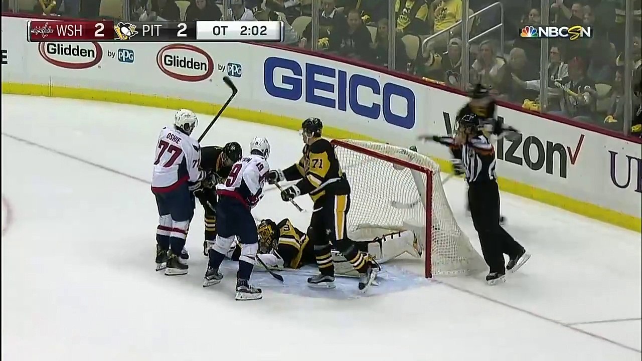 Penguins 16-17 Season - Gotta See It; Fleury absolutely denies Oshie in OT