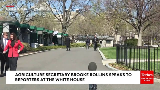 Ag Sec. Brooke Rollins Defends Tariffs: 'The Farmers Understood When They Supported President Trump'
