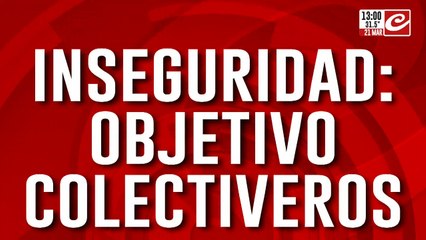 Brutal ataque a chofer: protestan frente a la municipalidad