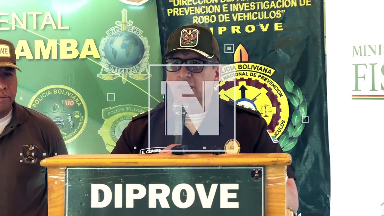 Diprove recuperó siete vehículos robados en Santiváñez, uno de ellos de Chile