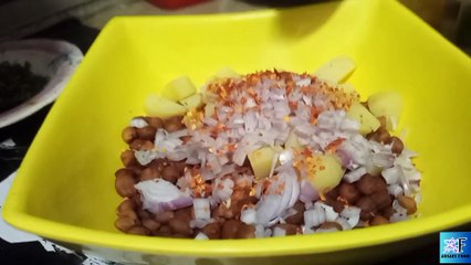 Black Chana Aloo Chaat Recipe by AnsariFoods
