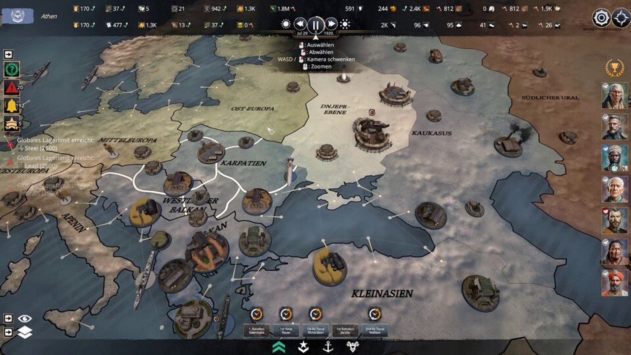 Alles in einem: Unser Gameplay zeigt Stadtbau, Weltkrieg und Ruckler in Kaiserpunk