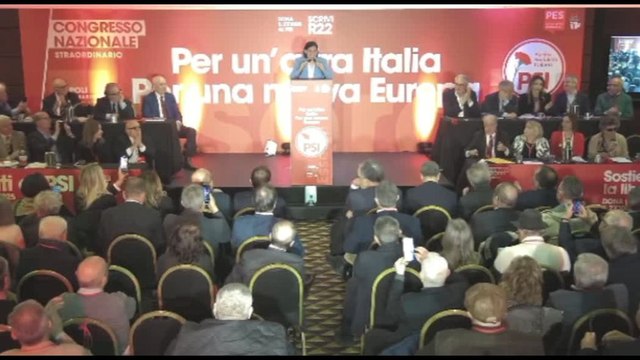 Schlein a congresso Psi: lavoriamo insieme per battere destra