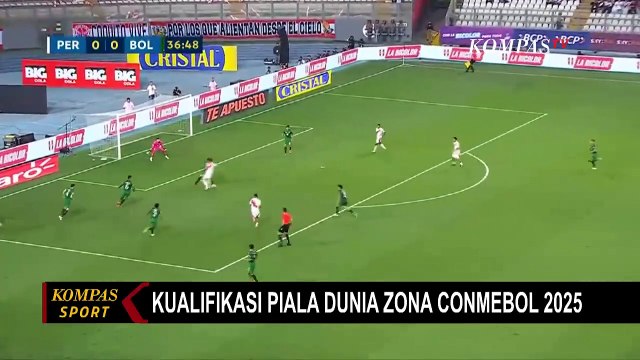 Kualifikasi Piala Dunia Zona CONMEBOL 2025: Menang 3-1 dari Bolivia, Peru Keluar dari Dasar Klasemen
