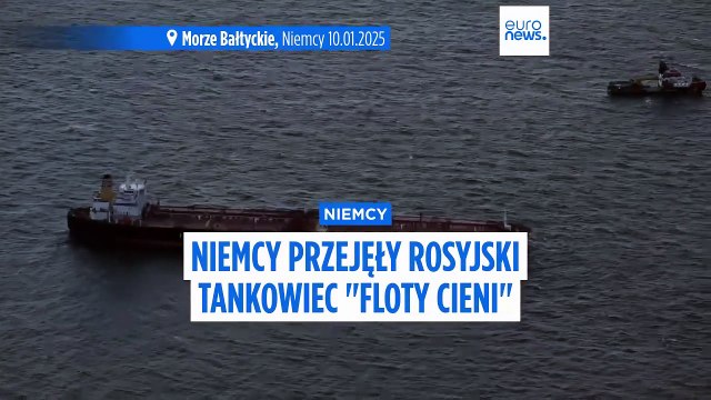 Rosyjski tankowiec floty cieni przejęty przez niemieckie służby