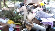 Tres días de bloqueo en K’ara K’ara dejan a Cochabamba con montañas de basura