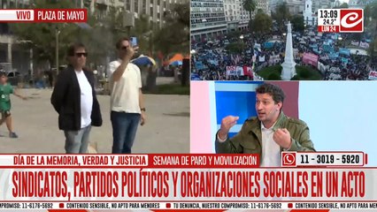 Yamil Santoro: "No se está buscando omitir una parte de la historia, la verdad está en los datos"