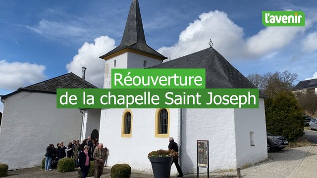 Réouverture de la chapelle Saint Joseph à Grumelange