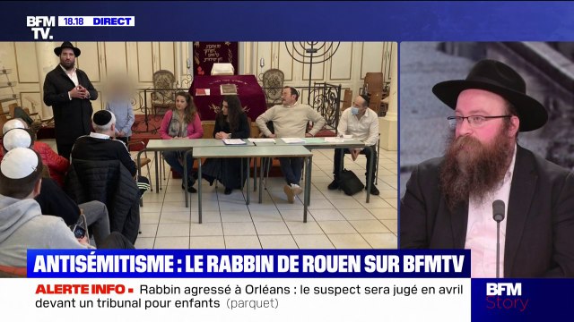 Rabbin agressé à Orléans: On sait qu'un jour ou l'autre ça va être notre tour , affirme Chmouel Lubecki, rabbin de Rouen