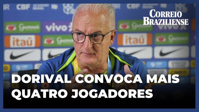 Dorival Júnior convoca quatro jogadores para enfrentar a Argentina