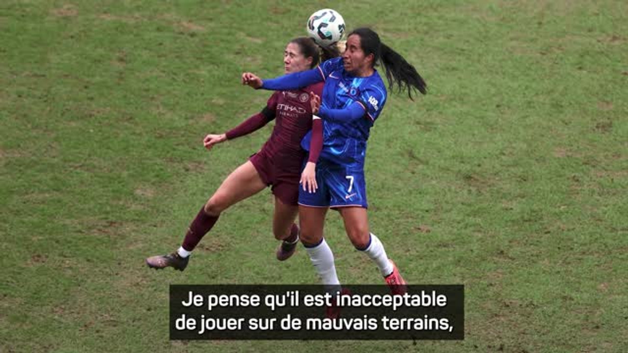 Chelsea - Bompastor s'inquiète de l'état des terrains dans le football féminin