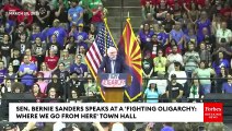 Bernie Sanders Sends A Message To President Trump In Fiery Town Hall Remarks