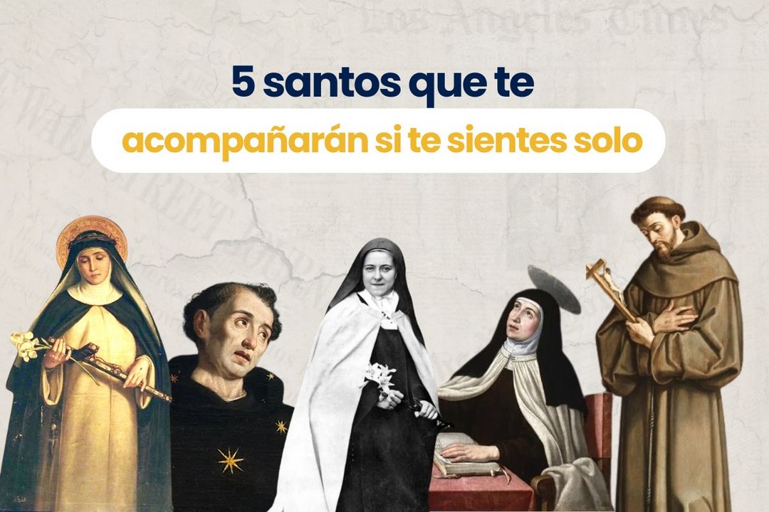 5 santos que te acompañarán en la soledad