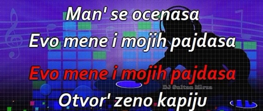 Otvor ženo kapiju - Miroslav Škoro (uživo karaoke)