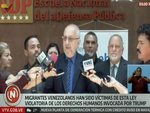 Defensores públicos rechazan las acciones ilegales de EE.UU. contra migrantes venezolanos