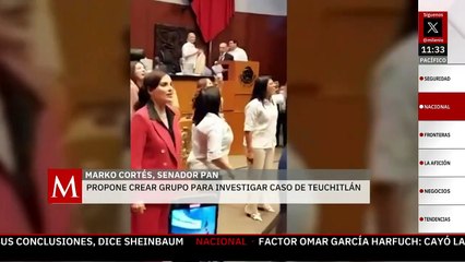 Marko Cortés acusa que Morena "por algo no quiere investigación" del caso Teuchitlán