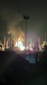Incendio alla raffineria di Falconara Marittima: video