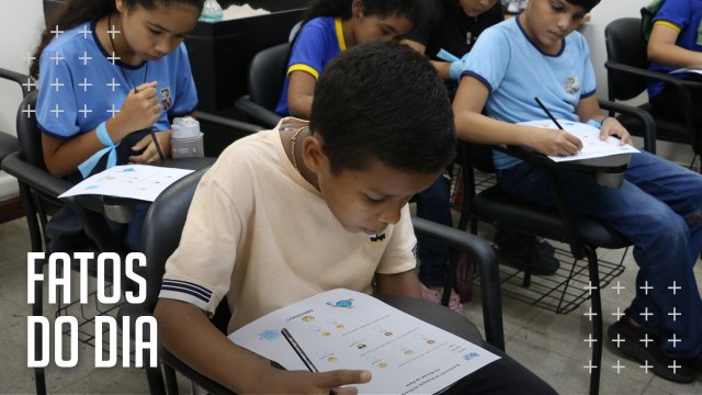 Estudantes de escola pública aprendem sobre cuidados com a água e minerais