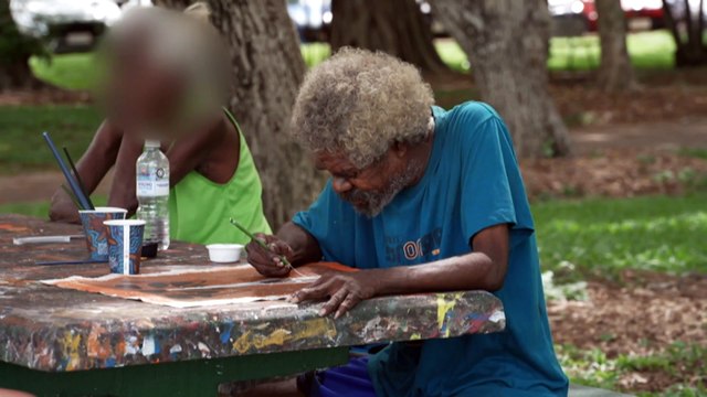 Darwin rough sleepers say current wet season is one of the worst they have experienced