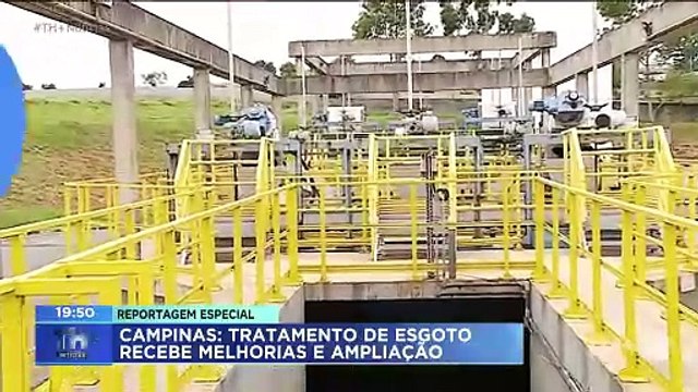Sanasa: tratamento de esgoto recebe melhorias e ampliação em Campinas