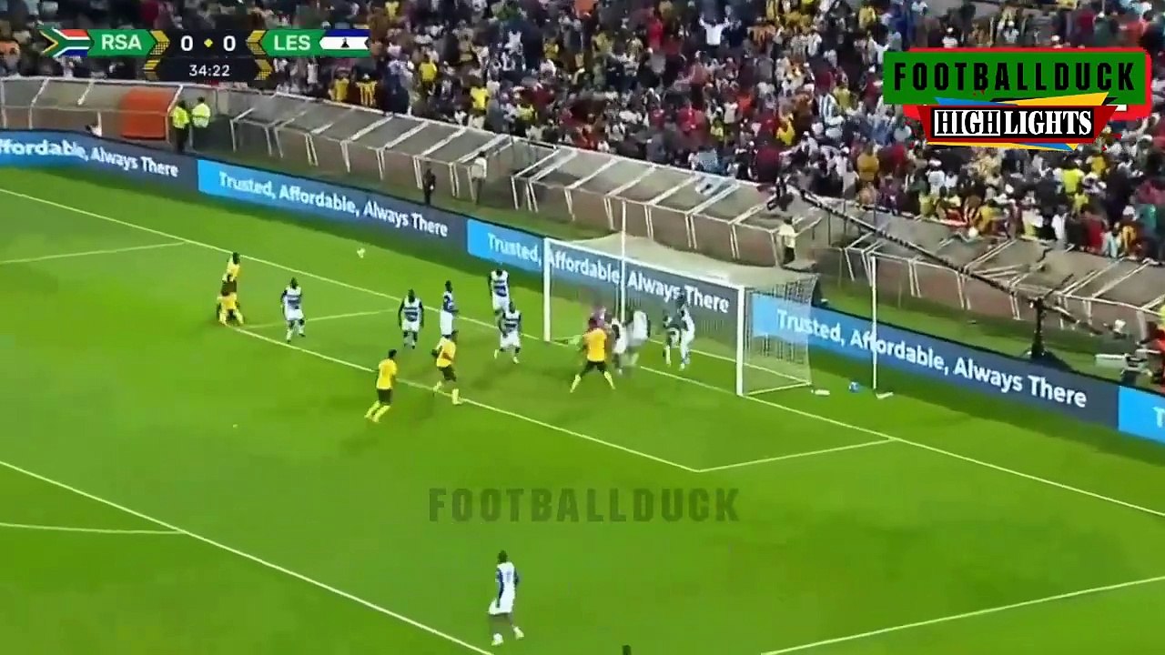 South Africa vs Lesotho 2-0 Highlights _ All Goals 2025
