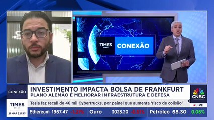 Investimento impacta bolsa de Frankfurt, plano alemão é melhorar infraestrutura e defesa