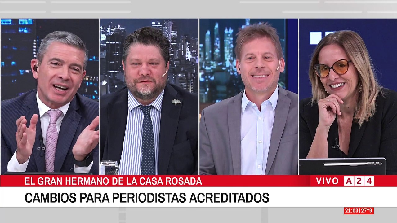 🔵 EL GRAN HERMANO DE LA CASA ROSADA: CAMBIOS PARA PERIODISTAS ACREDITADOS