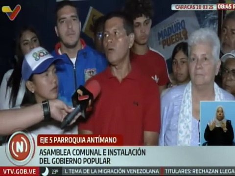 Caracas | Comunas de la parroquia Antímano instalan Sistema de Gobierno Popular