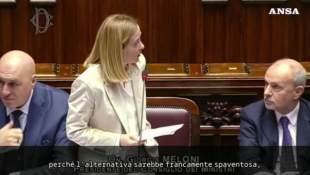 Meloni cita il Manifesto di Ventotene: Non e' la mia Europa