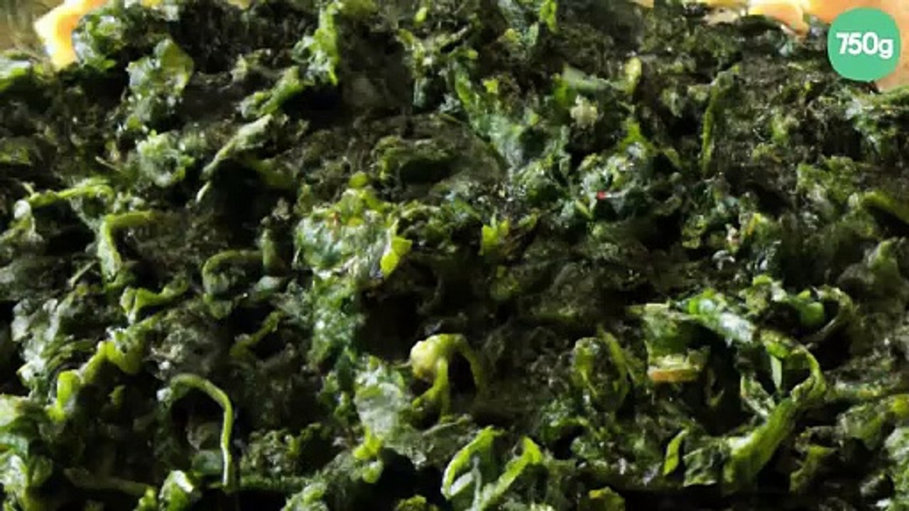 Pâtes aux épinards