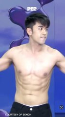 David Licauco at the Bench Body of Work Underwear Show