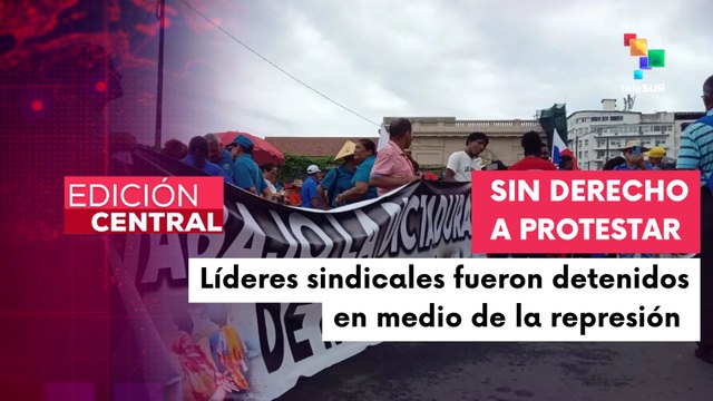 Panameños en huelga fueron reprimidos y al menos 12 detenidos