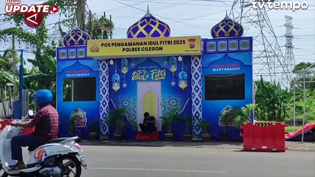 Polda Banten Siapkan 38 Pos Pengamanan di Jalur Mudik Lebaran 2025