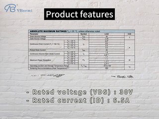 AP2344GN-HF-VB is a SOT23 package N-Channel field effect MOS tube