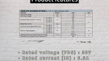 AP2344GN-HF-VB is a SOT23 package N-Channel field effect MOS tube