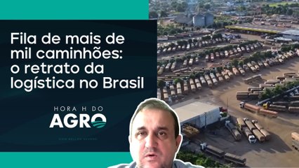 Caos logístico: caminhoneiros ficam 6 dias parados nos portos | HORA H DO AGRO