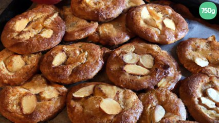 Biscuit pommes et amandes