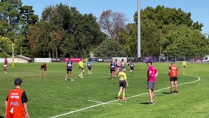 Practice match: Eaglehawk v Shepparton United.