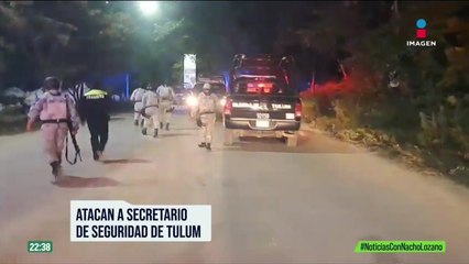 Atacan a secretario de Seguridad y Protección Ciudadana de Tulum