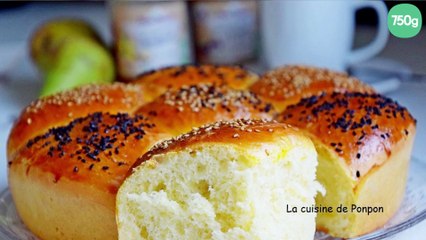 Pain de Radia aux graines de sésame dorées et noires