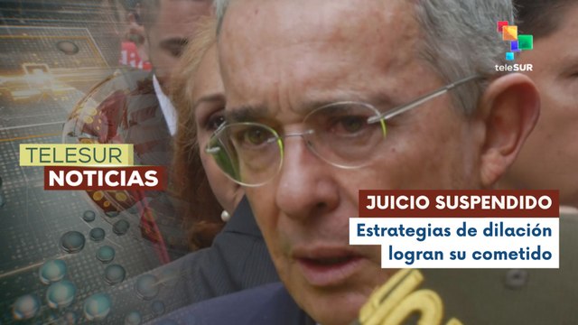 En Colombia se suspende el juicio por fraude y soborno contra el expresidente Álvaro Uribe