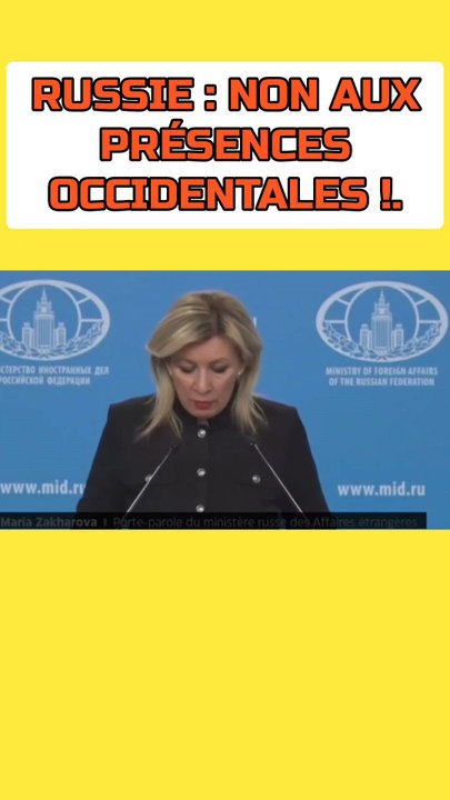RUSSIE : NON AUX OCCIDENTAUX !.#russie #occidentaux #soldats #declaration #zonetampon #paix #ukraine