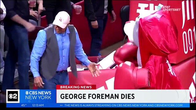 Entré dans l’histoire après sa défaite contre Mohamed Ali, l'ancien champion du monde de boxe américain, George Foreman est mort à l’âge de 76 ans