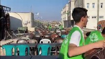 Genç İHH, Suriye'de 13 üniversitede 7 bin kişiye iftar verdi